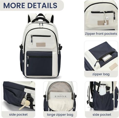 YALUNDISI Laptop Backpack 15.6 Inch Business and Travel Daypack with USB Port Water Resistant, Casual Work Bag in Saudi Arabia