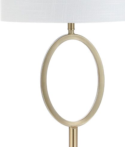 JONATHAN Y JYL1089A April 61" Metal LED Floor Lamp, Modern, Contemporary, Glam, Traditional, Office, Living Room, Family Room, Dining Room, Bedroom, Hallway, Foyer, Brass in Saudi Arabia