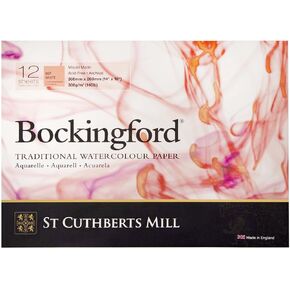 Bockingford Watercolor Pad 10 X 14 White 140 Pound