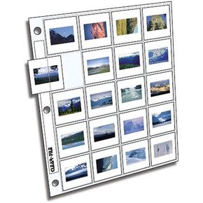 Clear-File Archival-Plus Slide Page, 35mm - 100 Pack in Saudi Arabia