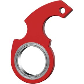 Red Spinning Keychain,Keychain Spinner,Keychain Spinner Fidget for Finger Portable Keychain Spinner,Novelty Keychain Fidget for Finger Exercising Fidget Spinners Keychain