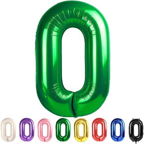 10 Balloon Number, 10th Birthday Decorations for Girl Boys, Dark Blue Happy Birthday Balloons 40 In Big Foil Mylar Balloons, Stitch Birthday Decorations