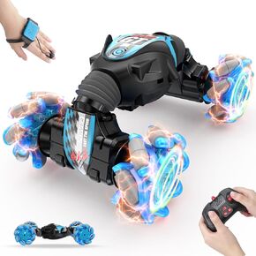 Gesture Sensing Rc Stunt Car, RC Stunt Car for Kids, RC Car Toy, Gesture Sensing RC Stunt Car with Light & Music, RC Stunt Cars Xmas Birthday Gift for 5-15 Years Boy Girl