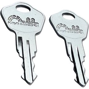 Pair of Replacement Keys for Sentry Safe Lock Boxes, Fire Chests, Fire Files, & Fire/Water Files – Cut to Code 3M2