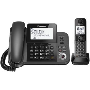Panasonic KXTGF350 Digital Corded/Cordless Phone System with answering System and 1 handset