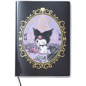 Sanrio 457621 B6 Diary (Block Type), Sanrio Characters 2025 Planner (Begins October 2024), Planned Sticker Included, Bookmark Included