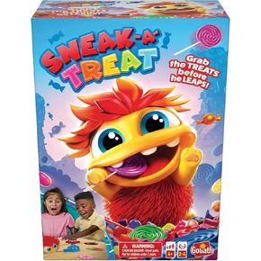 Goliath Sneak-A-Treat Game - Grab The Treats Before The Candy Critter Leaps! - Preschool Game, Ages 4 and Up, 2-4 Players