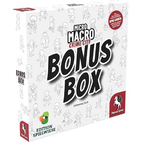 Micro Macro Crime City: Bonus Box - Tabletop Mystery Game Expansion