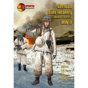 Mars Figures 32014-1/32 German Elite Infantry (Winter Dress) WWII