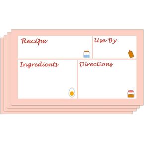 Freezer Meal Labels,3.2 X 5 Inch Food Labels Removable Freezer Pantry Labels Freezer Bags Labels Oil and Water Resistant Labels Food Labels for Freezer Storage,100 Pcs