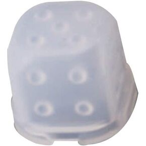 Clear Epoxy Mold Dice Fillet Shape Resin Molds Digital Game Crafts Epoxy Resin Casting Molds for DIY Crafts Keychains Jewelry Making Resin Casting Molds Jewelry Casting Supplies