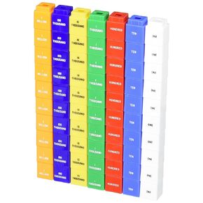 Didax Educational Resources Unifix Cube Place Value to 1 Million