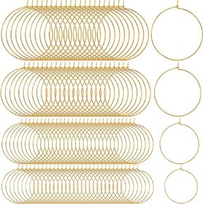OIIKI 700pcs Hypoallergenic Earring Making Kit, Gold/Silver Plated Earring Hooks, Earring Beading Hoop, Clear Rubber Earring Backs, Jump Rings for DIY Jewelry Making, Earring Making Supplies