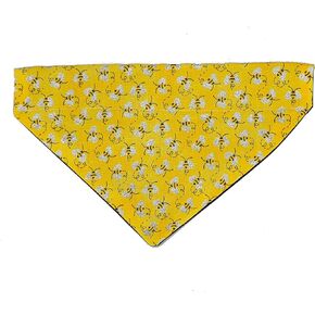 منديل سباركلي بامبل بي للكلاب فوق الياقة ينزلق على طوقها الحالي بمقاس كبير in Kuwait