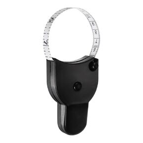 HARFINGTON Body Measure Tape 60" 150cm Automatic Telescopic Tape Measure Retractable Measuring Tape with Lock Pin & Push-Button for Body Measurements, Sewing, Fabric, Cloth, Blue