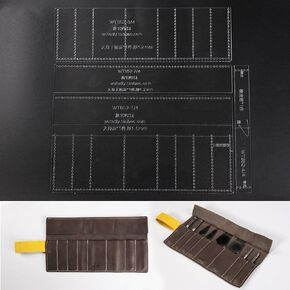 Tool Receiving Package Acrylic Template Leather Pattern Acrylic Leather Pattern Leather Templates