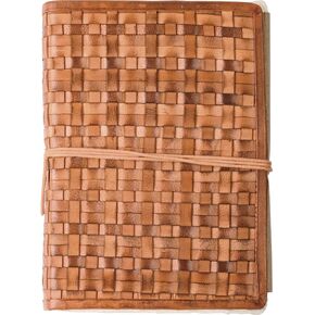 Primitives By Kathy Woven Leather Journal