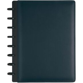 TUL® دفتر ملاحظات مع غطاء جلدي، مقاس صغير، مسطر ضيق، 60 ورقة، كحلي in Kuwait