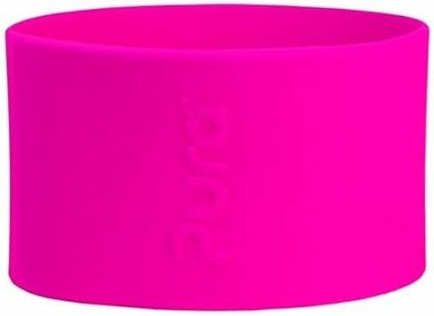 Pura Kiki Bottle Short Silicone Sleeves - Plastic-Free, Medical Grade, NonToxic, MadeSafe Certified | Adds Grip, Non-Slip, Removable | Provides Insulation for Hot & Cold Liquids | Aqua/Blue in Kuwait