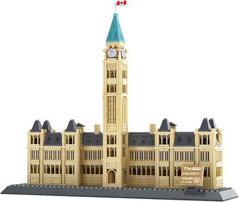 Oichy CN Tower Building Blocks Set, 400 PCS Famous Architecture Model Building Kits Collection Toy Building Sets for Adults and Kids in Saudi Arabia