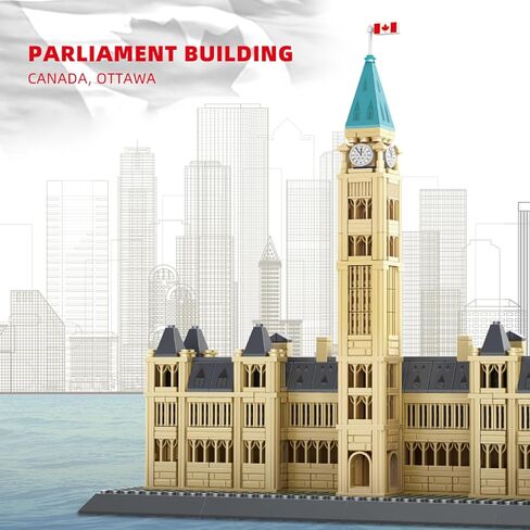 Oichy CN Tower Building Blocks Set, 400 PCS Famous Architecture Model Building Kits Collection Toy Building Sets for Adults and Kids in Saudi Arabia