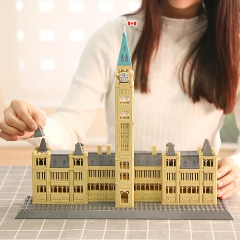 Oichy CN Tower Building Blocks Set, 400 PCS Famous Architecture Model Building Kits Collection Toy Building Sets for Adults and Kids in Saudi Arabia