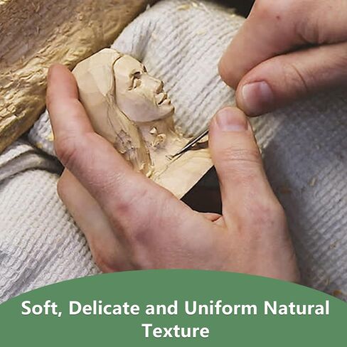 20 حزمة من مكعبات نحت خشب الزيزفون غير المكتملة، مكعبات خشبية غير مكتملة مقاس 12 × 1 × 1 بوصة للحرف اليدوية، وكتل نحت الخشب للمنزل، والحرف اليدوية، والفصل، والفنون، ومستلزمات عيد الميلاد DIY in Kuwait