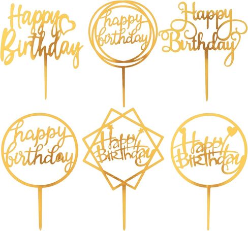 غلاف كعكة عيد الميلاد الذهبي، 6 قطع من تزيين الكيك الأكريليك متعدد الاستخدامات على الوجهين من بريق كعكة عيد الميلاد لأفكار تزيين حفلات أعياد الميلاد للأطفال أو البالغين in Saudi Arabia