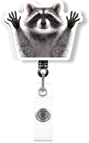 WIRESTER Badge Reel ID Holder with Alligator Clip for Office Worker, Medical Staffs, Nurse, Doctor, Teacher, Student in Kuwait