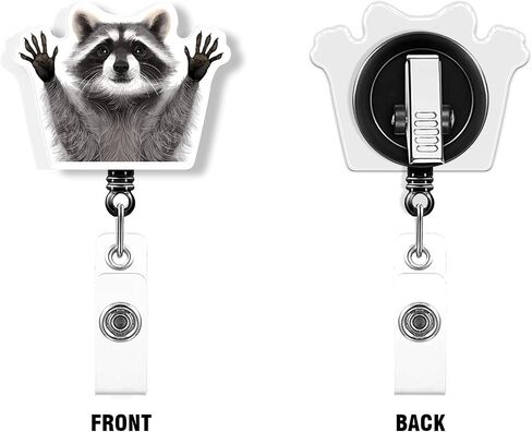 WIRESTER Badge Reel ID Holder with Alligator Clip for Office Worker, Medical Staffs, Nurse, Doctor, Teacher, Student in Kuwait