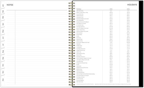 تقويم التخطيط الأسبوعي/الشهري لعام 2025، مقاس 8-1/2 بوصة × 11 بوصة، نقاط مرصعة بالنجوم، من يناير 2025 إلى ديسمبر 2025 in Saudi Arabia