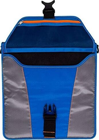 حافظة بسحاب مقاس 2 بوصة من Five Star، قلاب رأسي، متينة، أزرق كوبالت/أسود (29086BC7) in Kuwait