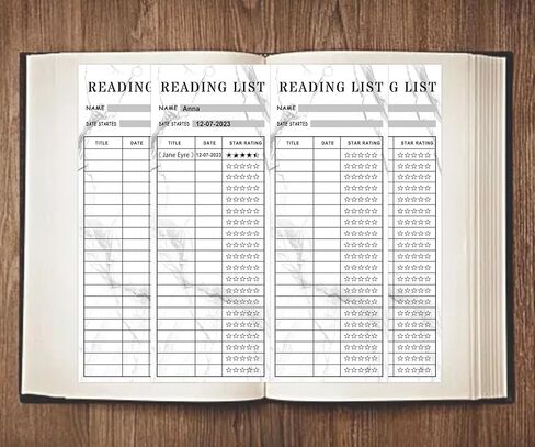 Book Tracker Bookmarks Stacked Books Design Bookmarks Double-Sided Reading Page Markers Bookmarks for Book Lovers 3 x 8 Inch Reading List Bookmark Libraries Reading Cards 50 Pack in Kuwait