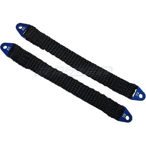 105mm Suspension Damper Travel Limit Straps for Axial AX10 SCX10 EXO Wraith Yeti RC Crawler - Blue
