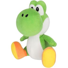 Sanei Super Mario All Star Collection 8" Yoshi Plush, Small , Green