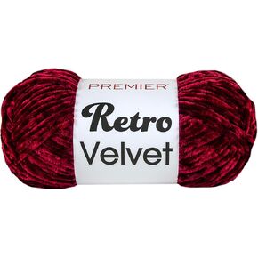 Premier Yarns Retro Velvet-Ruby