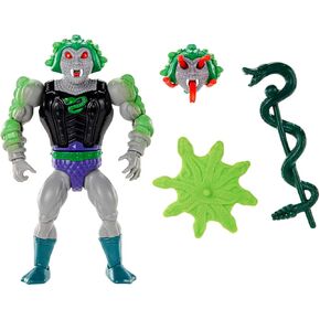 Masters of the Universe Origins Action Figure Toy with Accessories, Deluxe Snake Face 5.5-in MOTU Collectible