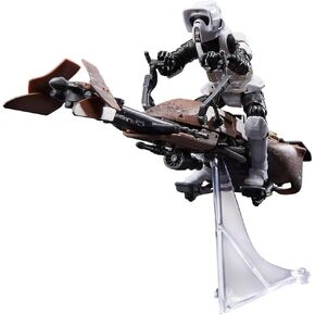 STAR WARS The Vintage Collection Speeder Bike, Return of The Jedi 3.75-Inch Collectible Vehicle with Action Figure, Ages 4 and Up