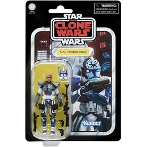 STAR WARS The Vintage Collection ARC Trooper Jesse Toy, 3.75-Inch-Scale The Clone Wars Action Figure, Toys for Kids Ages 4 and Up, Multicolored,F4479