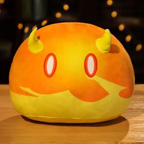 CHAOZI0 Children’s Plush Toy Pillow, Sofa Cushion, Plush Stuffed Doll Soft Pillow, Role-Playing Game Fan Props (13.8" fire)