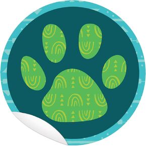Carson Dellosa One World Social Distancing Floor Decals, Self-Adhesive, Pack of 10