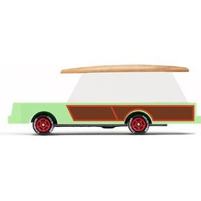 مجموعة CANDYCAR® الخشبية المصبوبة - عربة ركوب الأمواج، سيارة لعبة فاخرة مصنوعة يدويًا من خشب الزان in Kuwait