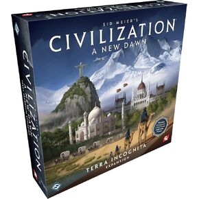 Sid Meier's Civilization: A New Dawn Terra Incognita Board Game Expansion - Explore Beyond The Borders! Strategy Game, Ages 14+, 2-5 Players, 1-2 Hour Playtime, Made by Fantasy Flight Games