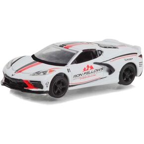 Greenlight 30367 2022 Chevy Corvette Stingray Ron Fellows Performance Driving School 1:64 Scale Diecast