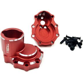 Treal Aluminum 7075 Rear Inner Portal Cover Housing and Portal Drive Axle Mounts (2) pcs for Traxxas TRX-4 - Red in Kuwait