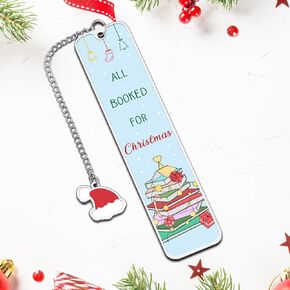 Book Lover Gifts for Women, All Booked for Christmas Bookmark, Gifts for Book Lovers Book Club Bookworms, Womens Gifts for Christmas, Gifts for Christmas, Xmas Gifts for Women