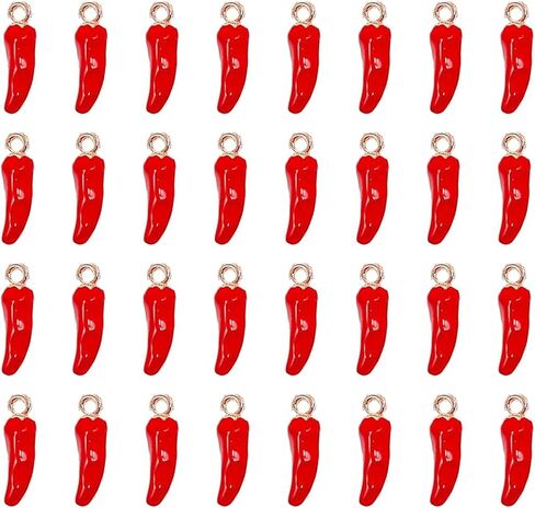 24PCS Strawberry Resin Pendants Charms, 3 Styles Resin Pendant with Iron Loop, Cute Fruit Charms Ornament, 3D Simulation Fruit Pendant Charms for Necklace Bracelet Earrings Jewelry Making DIY Crafts in Saudi Arabia