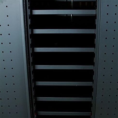 عربة شحن مجمعة من 24 جهازًا لوحيًا من سلسلة Learniture Structure - أسود (LNT-NOR1007BK-SO) in Kuwait