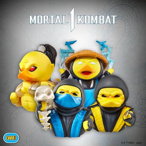 TUBBZ الإصدار الأول مجسم البطة المطاطية من الفينيل القابل للتجميع Sub-Zero - بضائع Mortal Kombat الرسمية - تلفزيون الحركة القتالية والأفلام والكتب المصورة وألعاب الفيديو in Kuwait