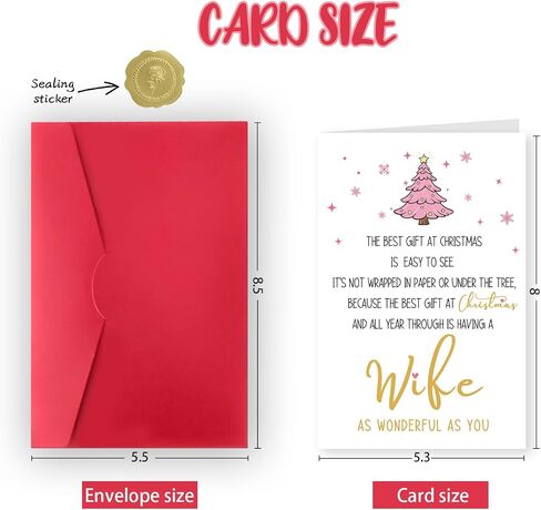 Perfect Son Christmas Card, Special Christmas Cards Gifts for Dad Mom from Son, Cute Christmas Card for Adult Son, Lovely Son Christmas Gifts Ideas for Children from Family in Saudi Arabia